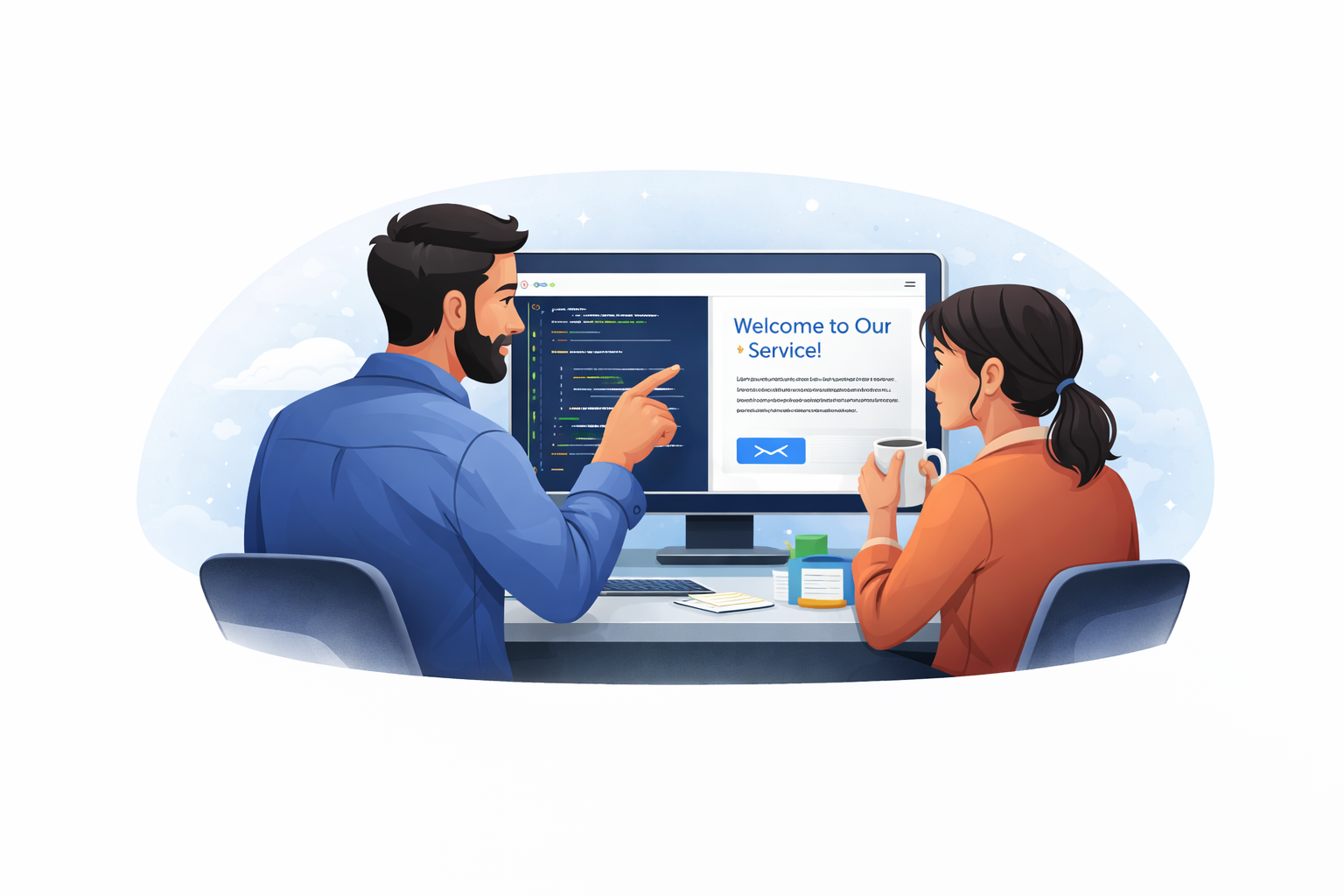 Emailwizard collaboration diagram